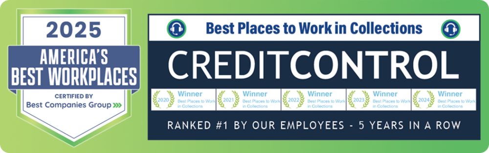 Credit Control LLC - Americas Best Workplaces and Best Places to Work in Collections Credit Control, LLC - Best Places to Work in Collections 4 Years in a Row